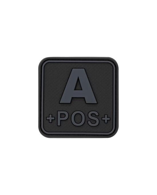 Bloodtype Square Rubber Patch A+