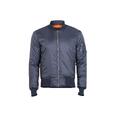 Basic Bomber Jacket Navy