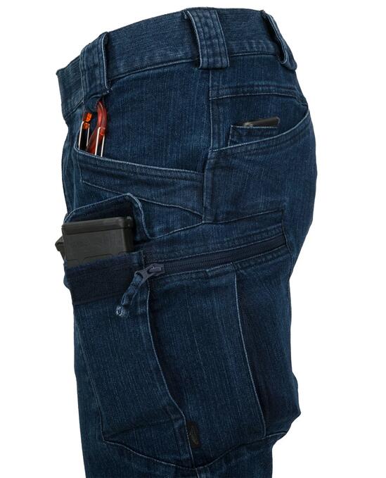 UTS Tactical Shorts - Denim Stretch Marine Blue