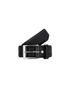 1.5" Casual Leather Belt Black