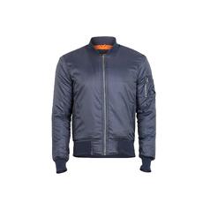 Basic Bomber Jacket Navy
