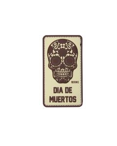 Нашивка Dia De Muertos Beige