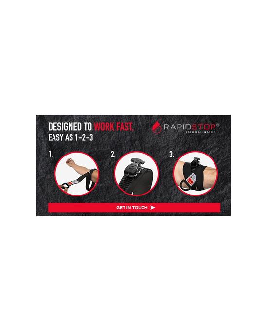 Rapidstop Tourniquet Black