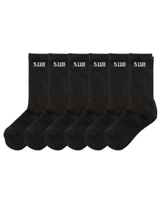 Чорапи Duty Ready Crew 6 Pack Black