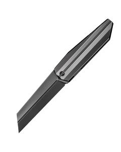 Сгъваем Нож Collinear M390 Gray & Satin Ti с Полиранов Острие