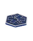 Paramedic Hexagon Rubber Patch