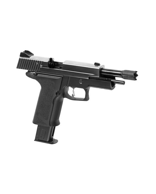 G-Force 19 BK Silver Barrel Metal Version GBB Airsoft Replika